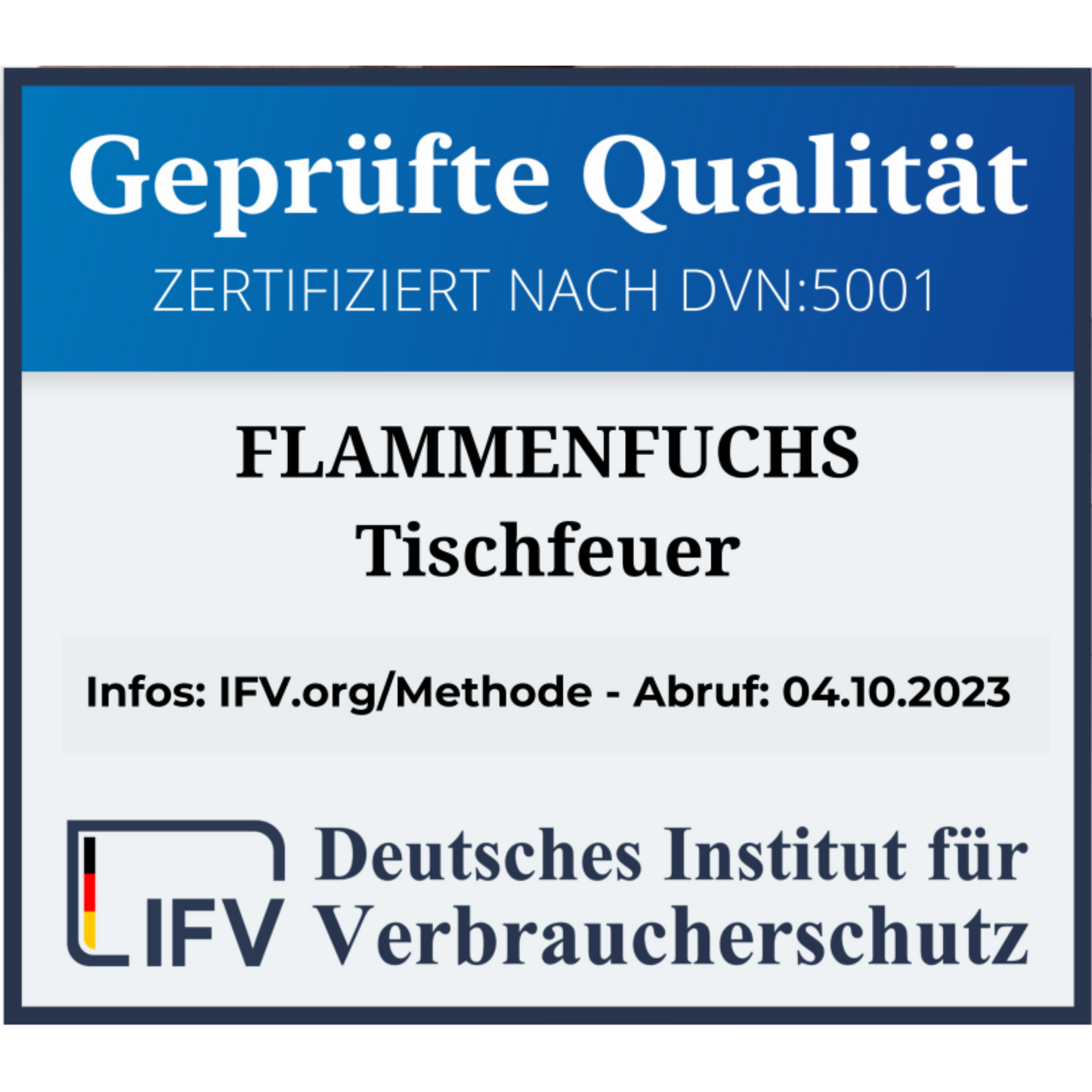 einzigartiger Tischkamin in edler Holzoptik von Flammenfuchs